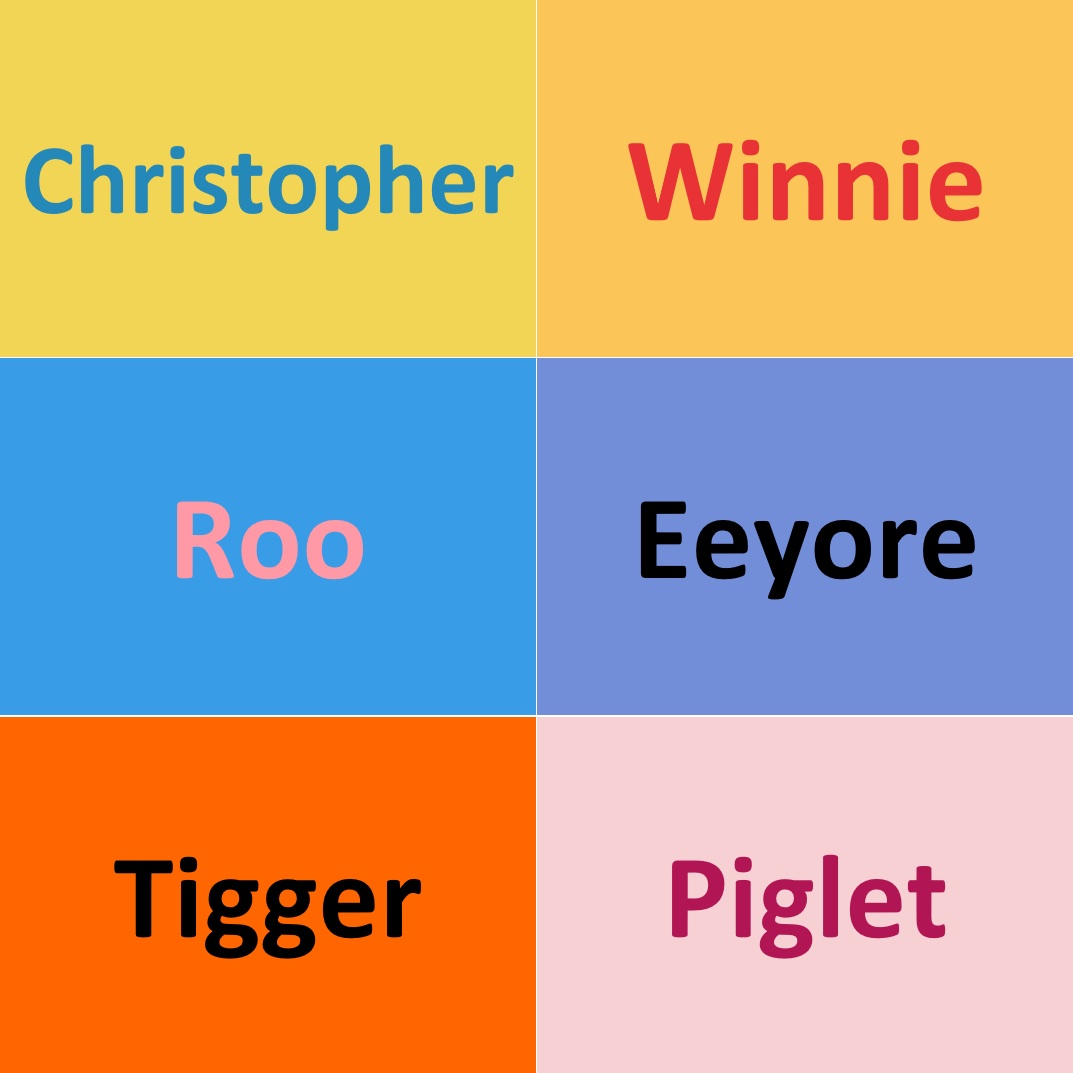 Make Labelling Items (N)Oh Bother With Sticky Name Labels